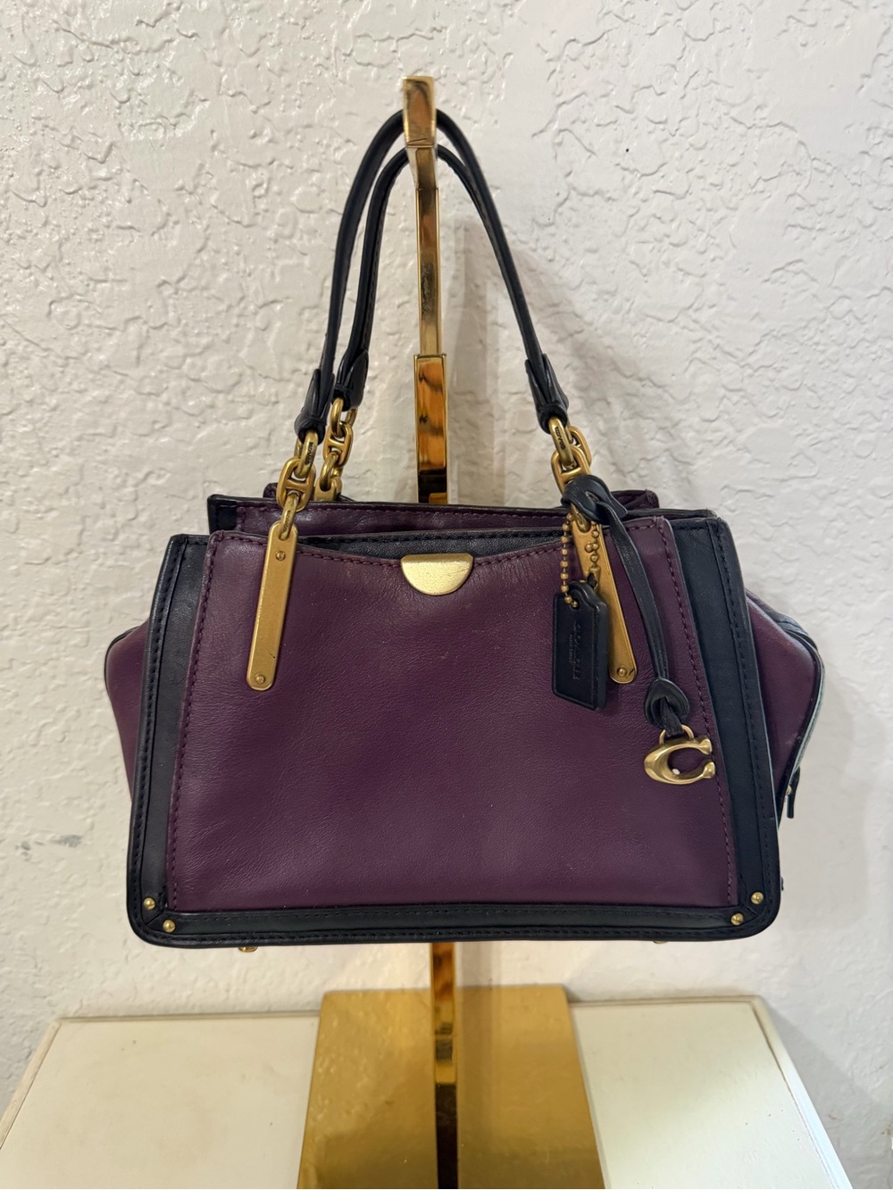 Coach Mini Dreamer 21
ColorBlock Leather Satchel